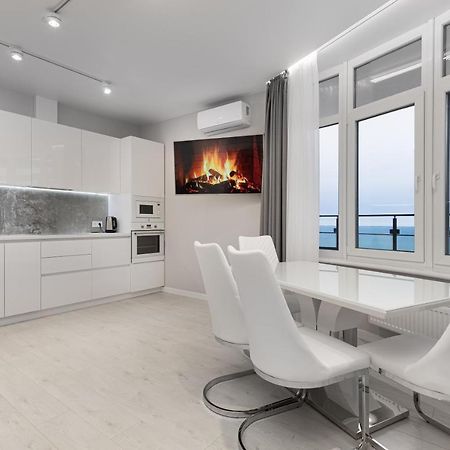 44 Pearl 1-Bedroom Panoramic Sea View Apartment オデッサ エクステリア 写真