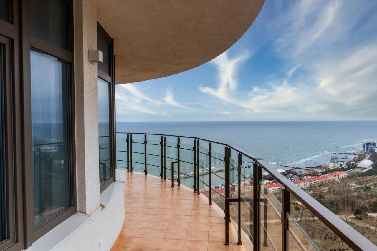44 Pearl 1-Bedroom Panoramic Sea View Apartment オデッサ エクステリア 写真